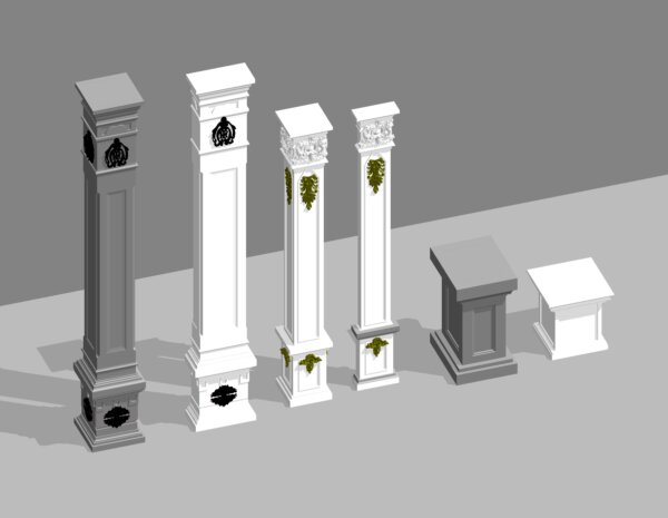 Classic Column Revit Family - Image 2