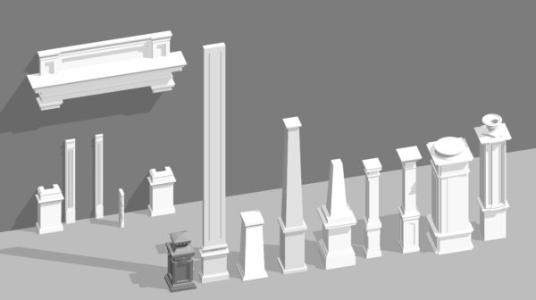 Classic Column Revit Family - Image 3