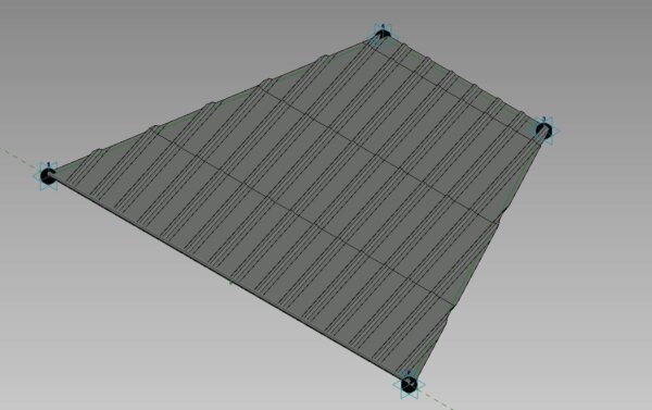 Adaptive 4 point Roof and Tole Revit - Image 2
