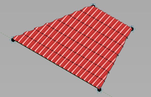 Adaptive 4 point Roof and Tole Revit
