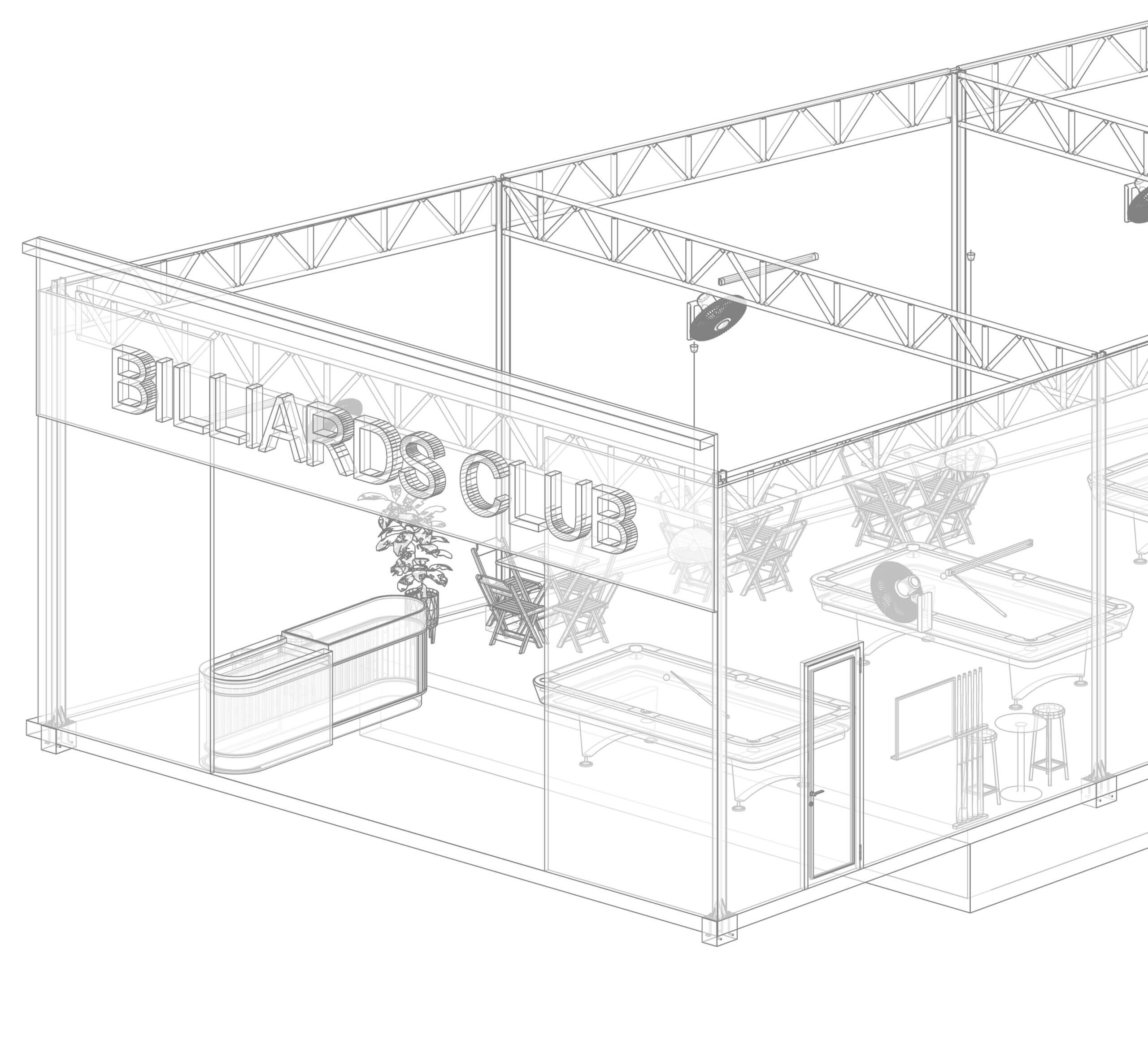 Billiard Club Revit 2 Billiard Club Revit - Image 2