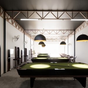 Billiard Club Revit
