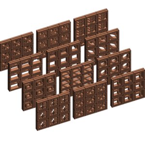 Clay Ventilation Jali Block Vol3